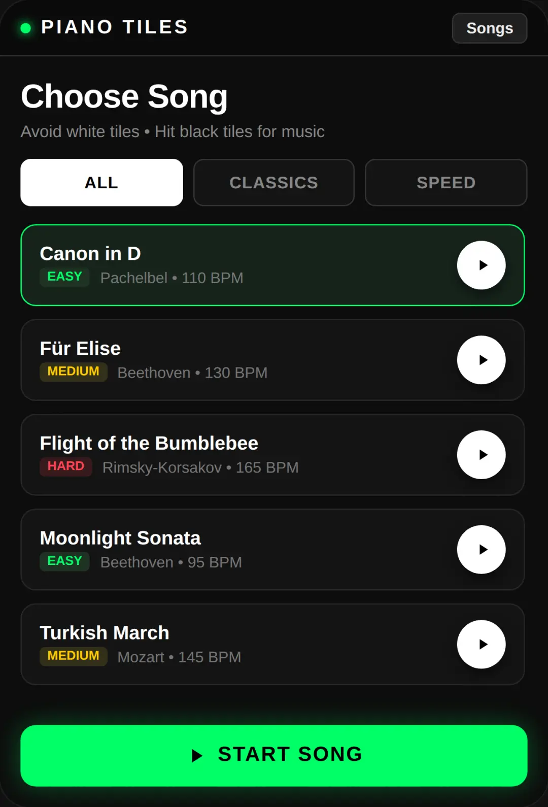 Piano Tiles cover