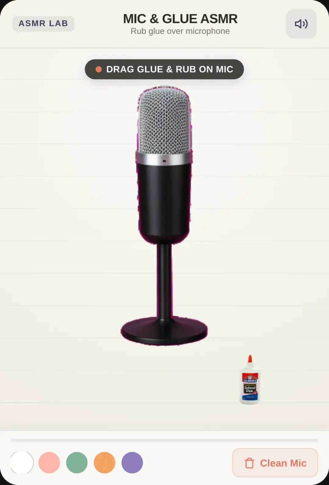 Cozy ASMR Mic & Glue cover