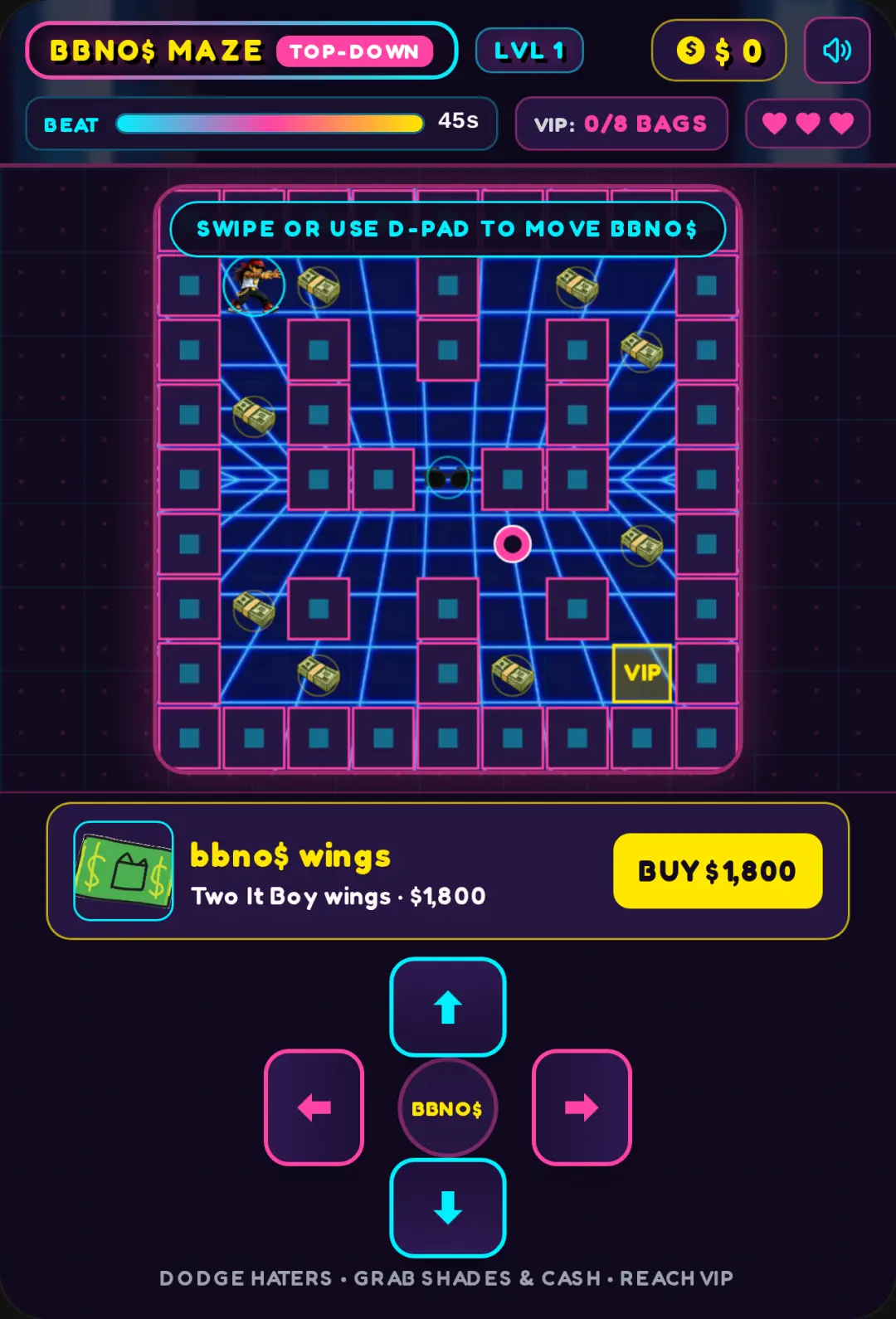 BBNO$ MAZE cover