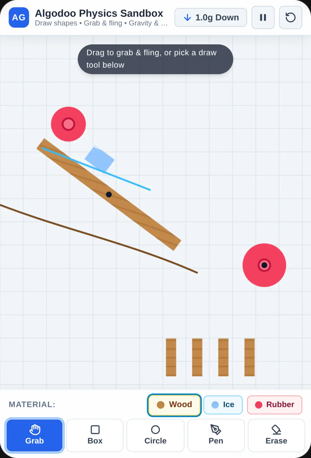 Algodoo 2D Physics Sandbox cover