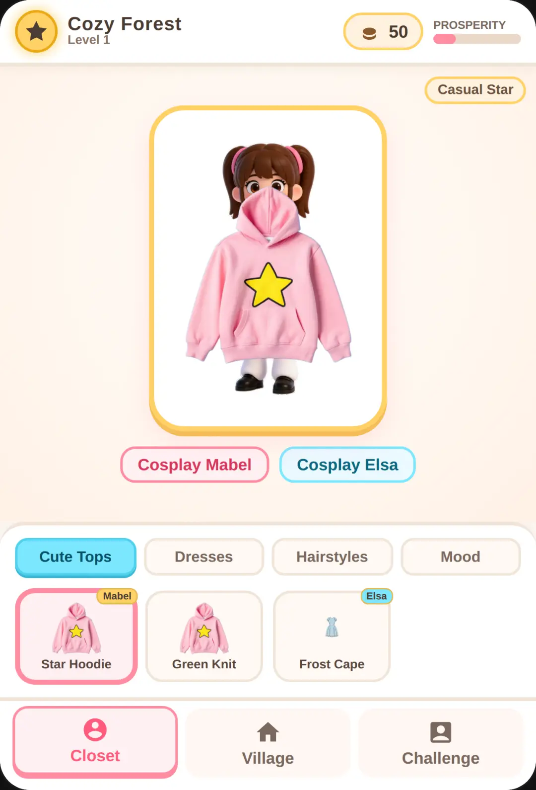 Cozy Village & Dress Up cover