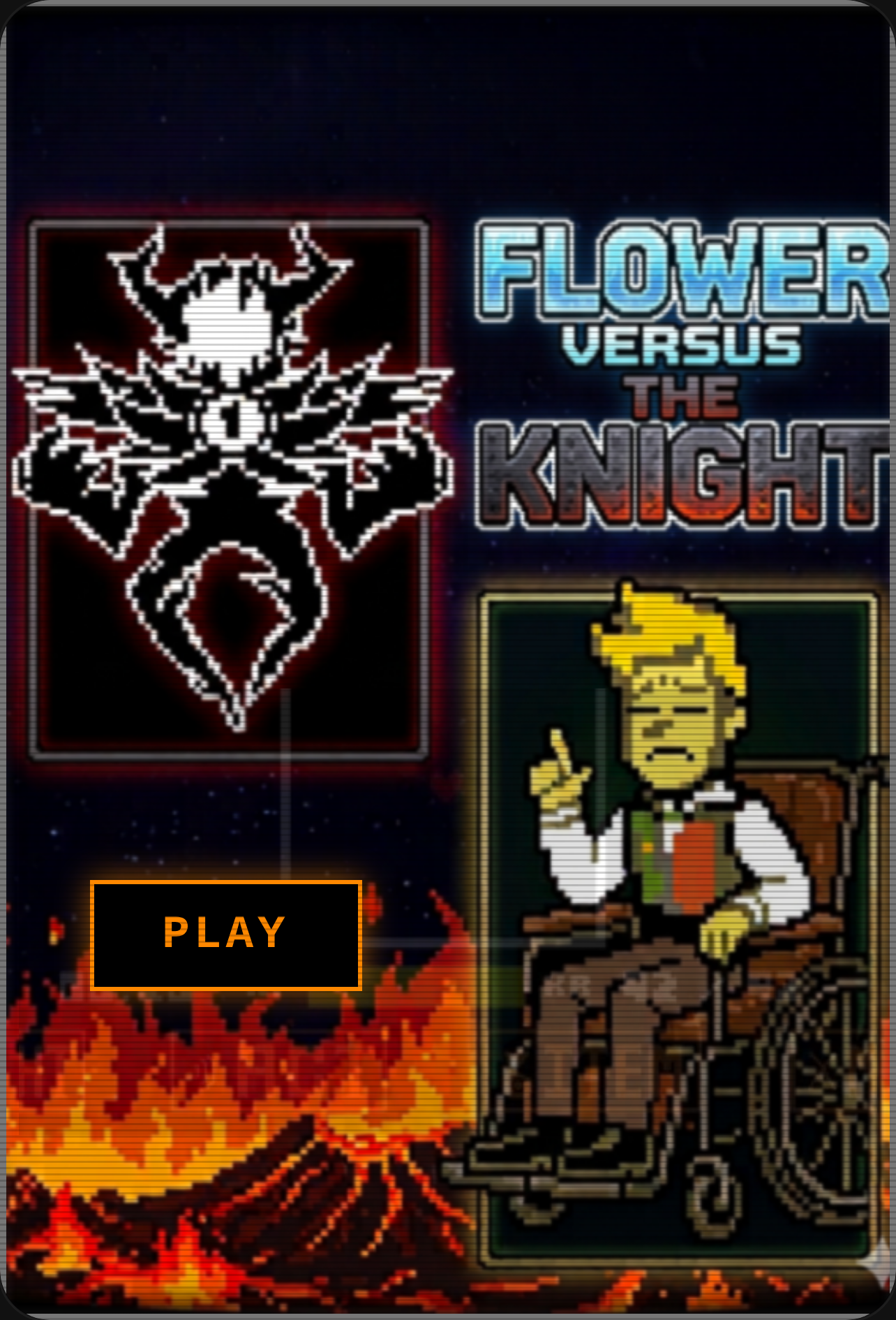 Flower vs The Roaring Knight cover