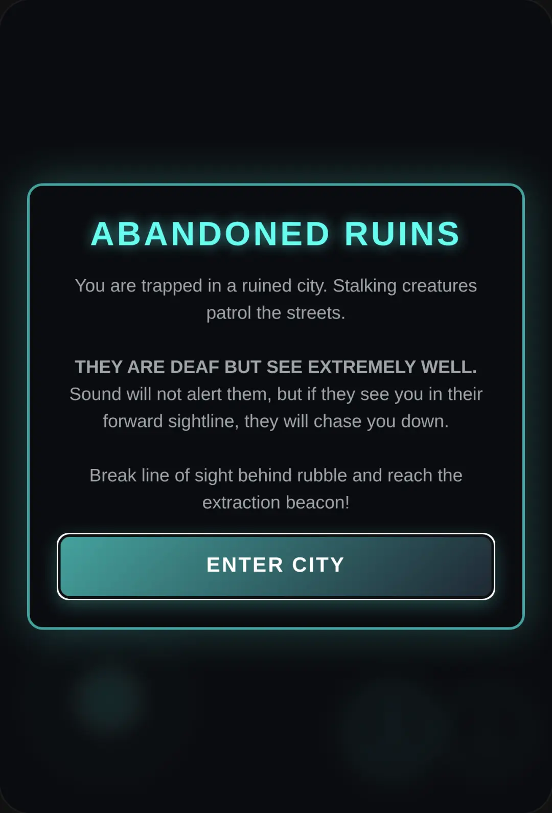 Dead Sight: Abandoned Ruins cover