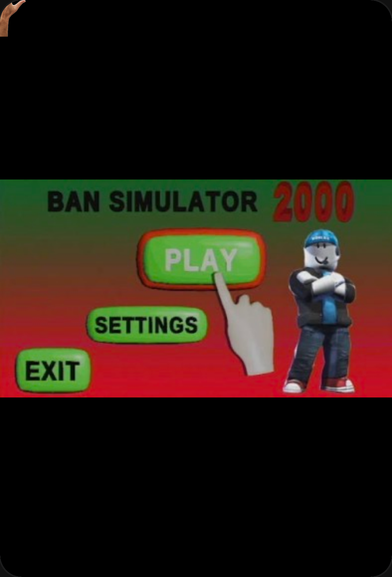 Roblox Ban Simulator 2000 cover