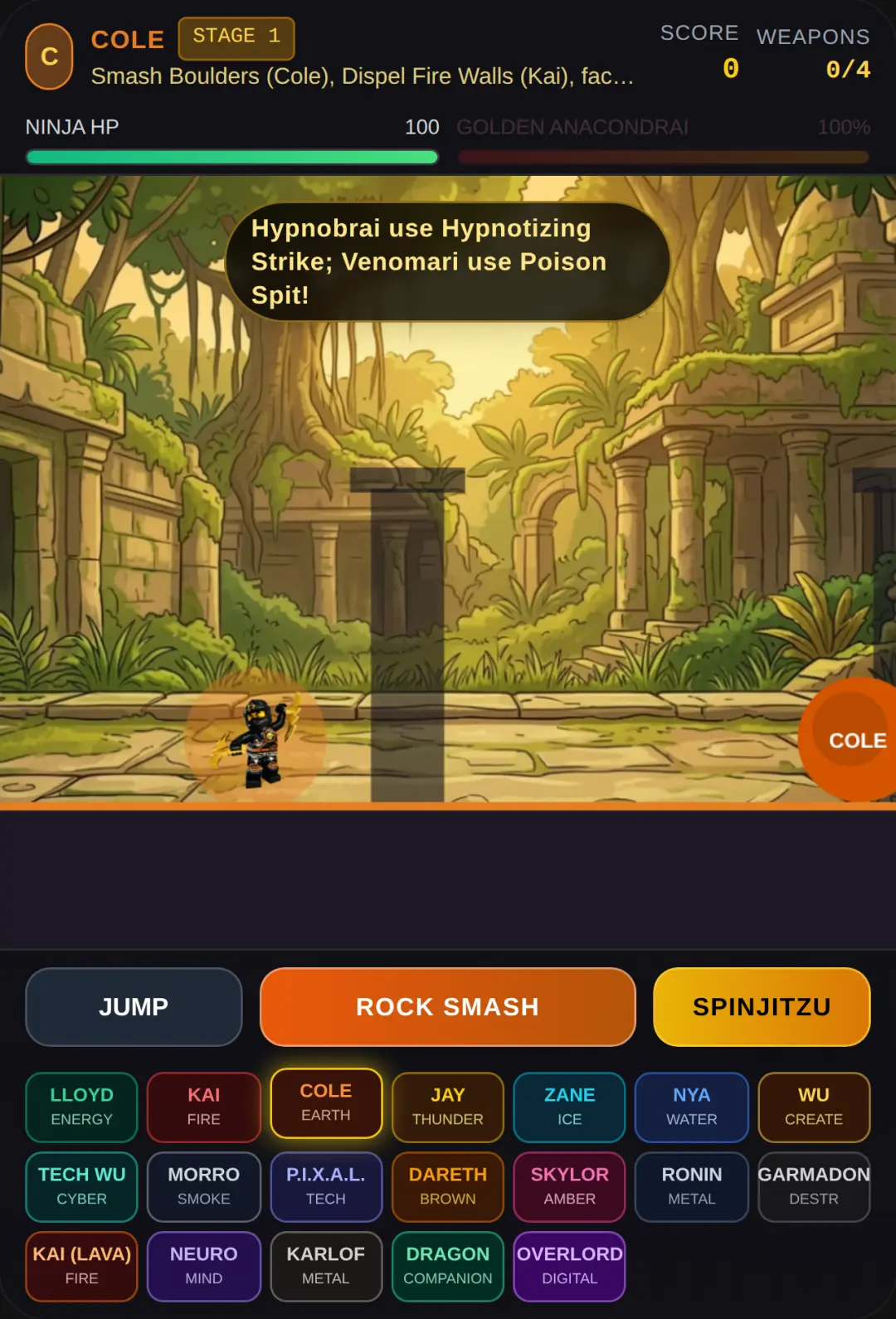 Ninjago: Golden Weapons Quest cover
