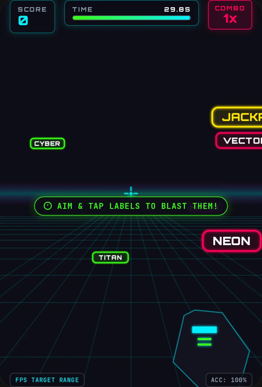 Label Blaster - First-Person Arcade Shooter cover