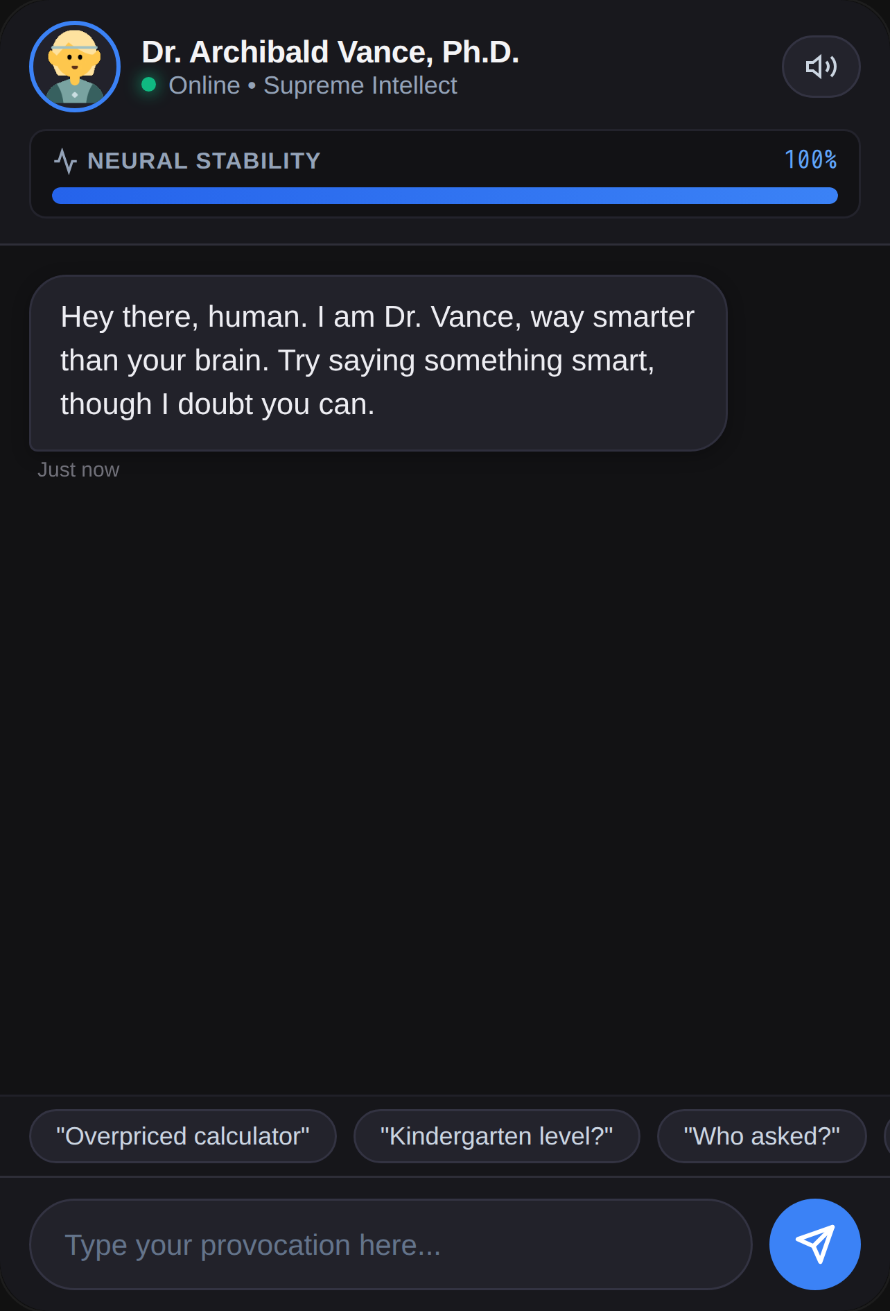 make the ai as mad as you can cover