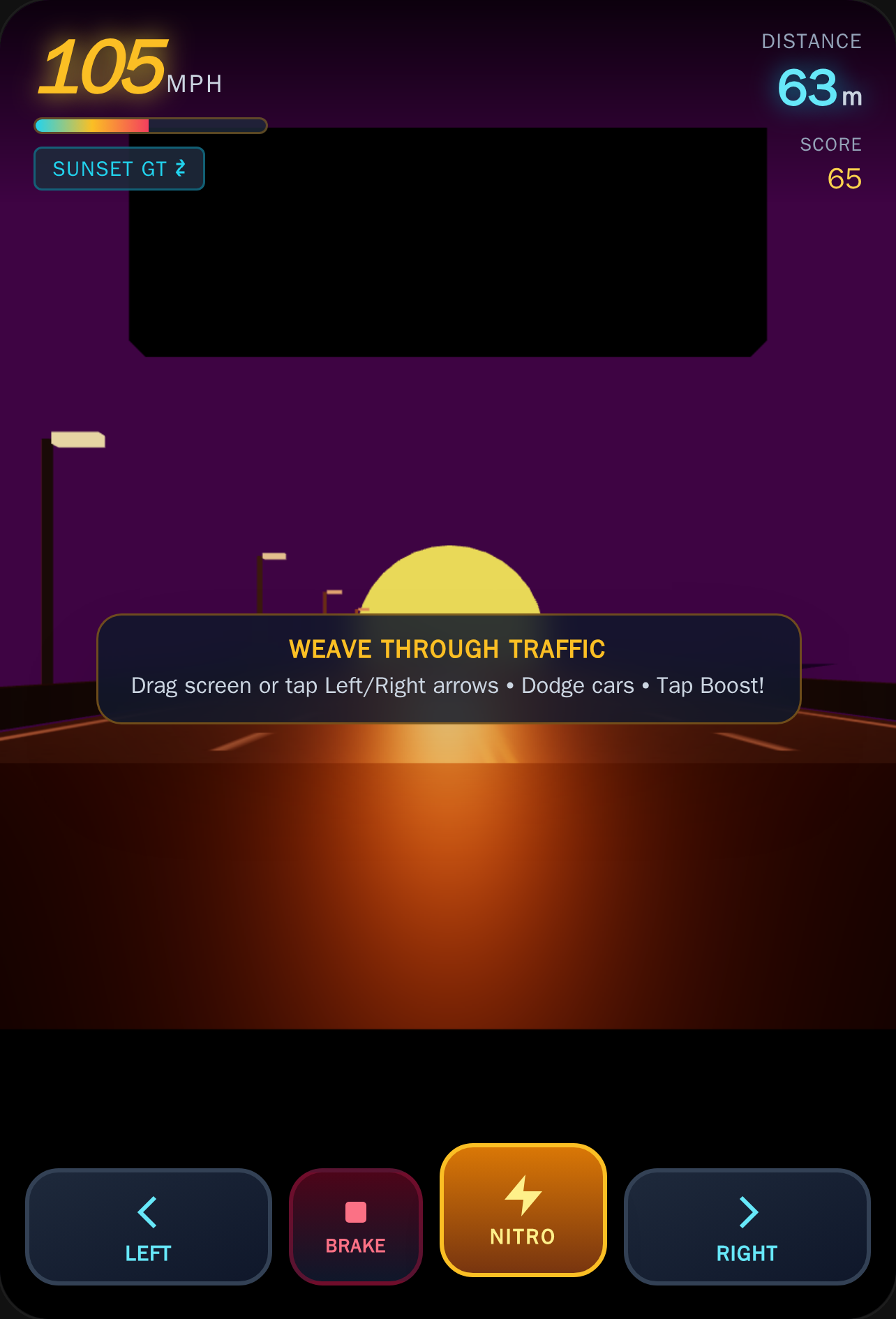 Sunset Highway - First-Person Traffic Weave cover