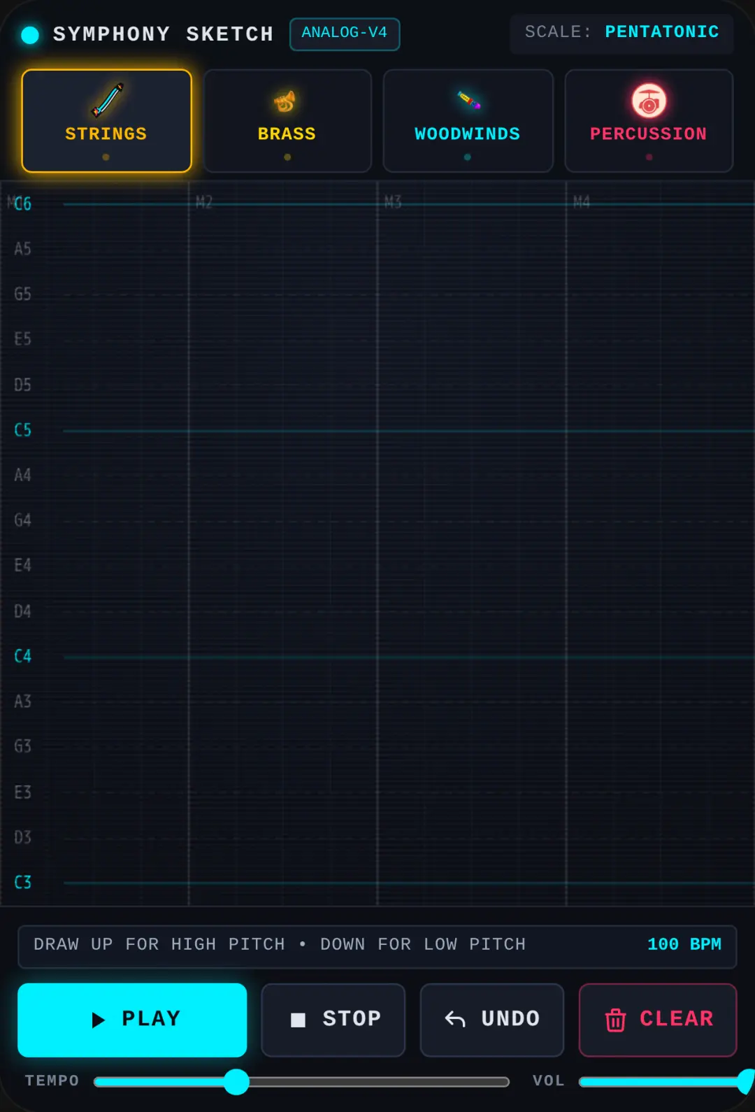 Symphony Sketch Pad