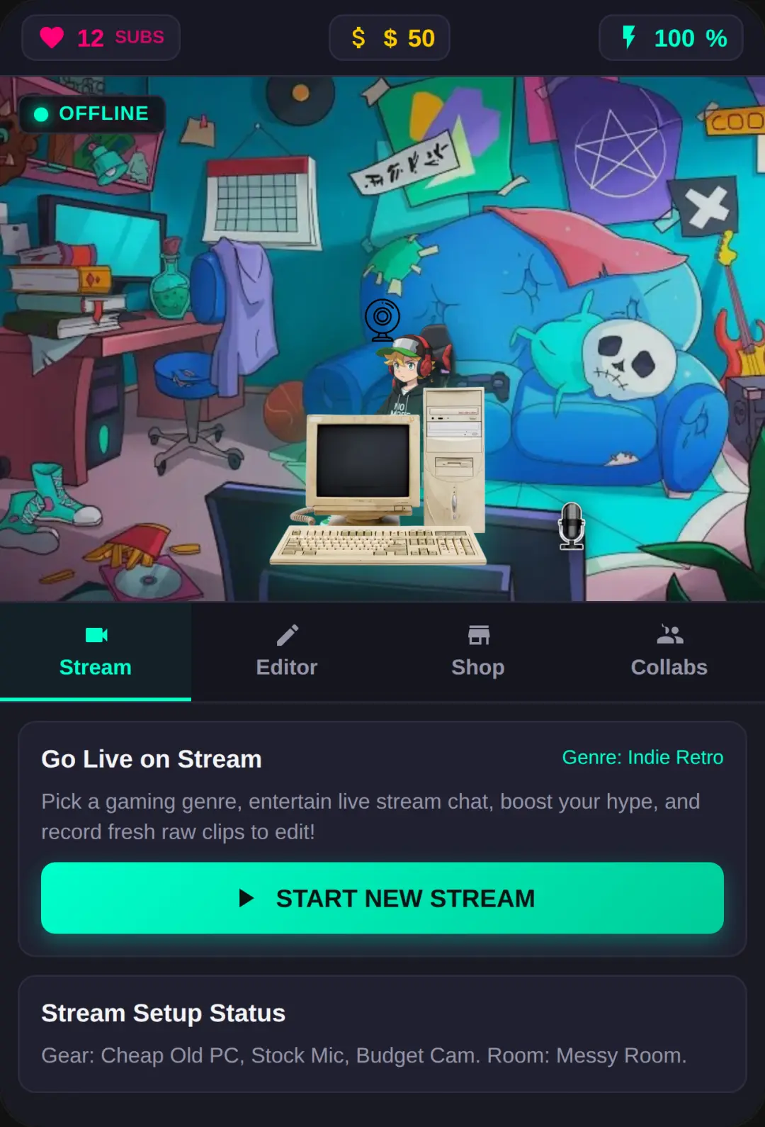 Streamer Simulator cover