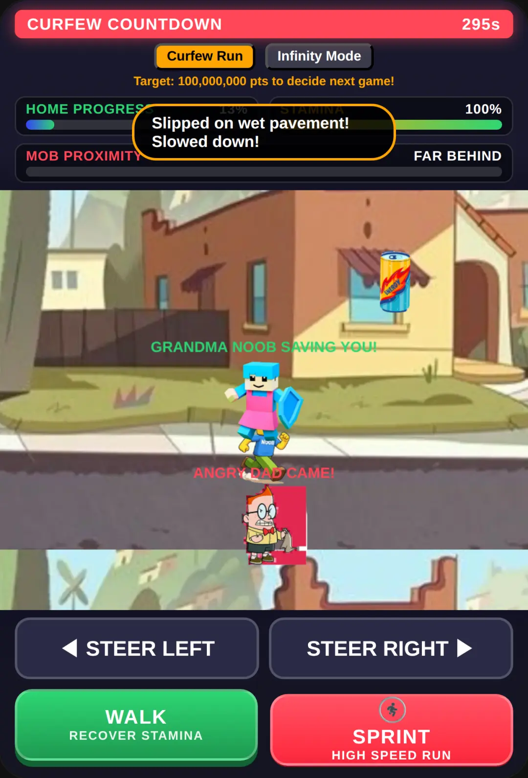 Curfew Run: Noob's Great Escape cover