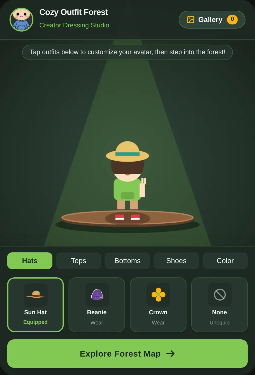 Cozy Outfit Forest cover