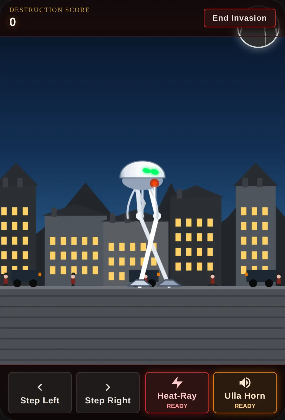 Jeff Wayne Tripod Simulator cover
