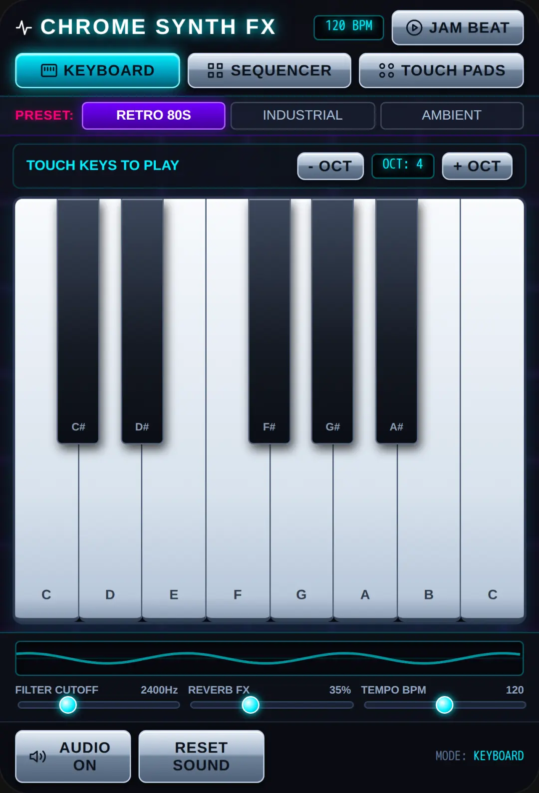 Chrome Synth FX cover