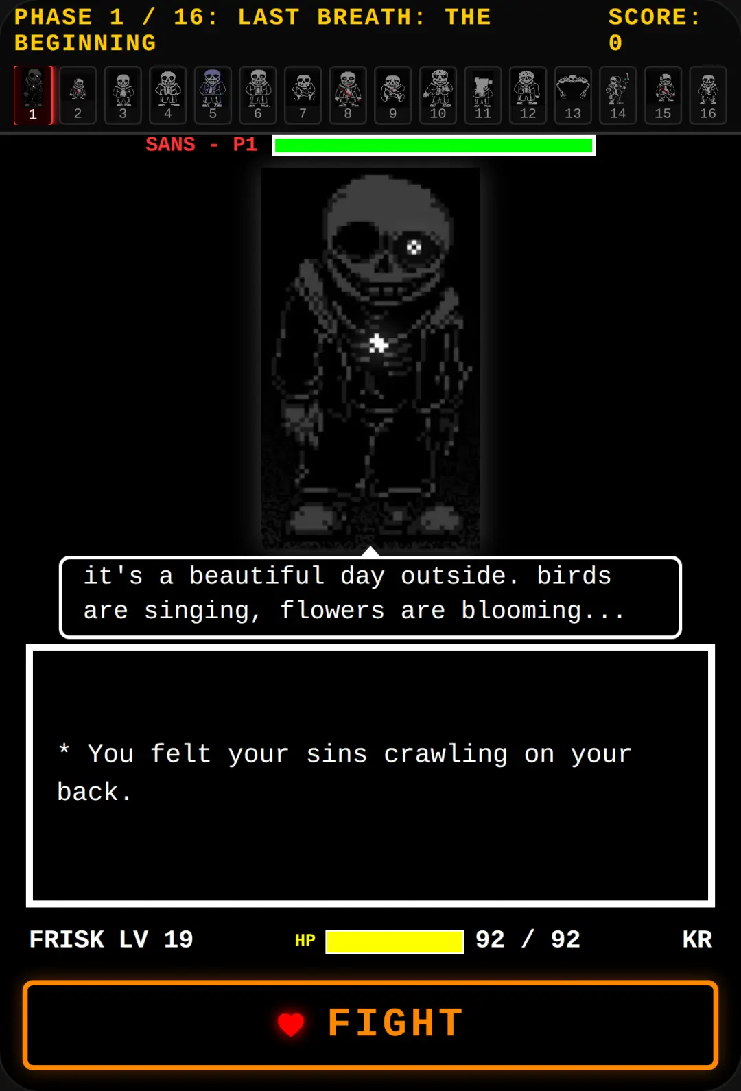 Sans ulb Undertale Gauntlet cover