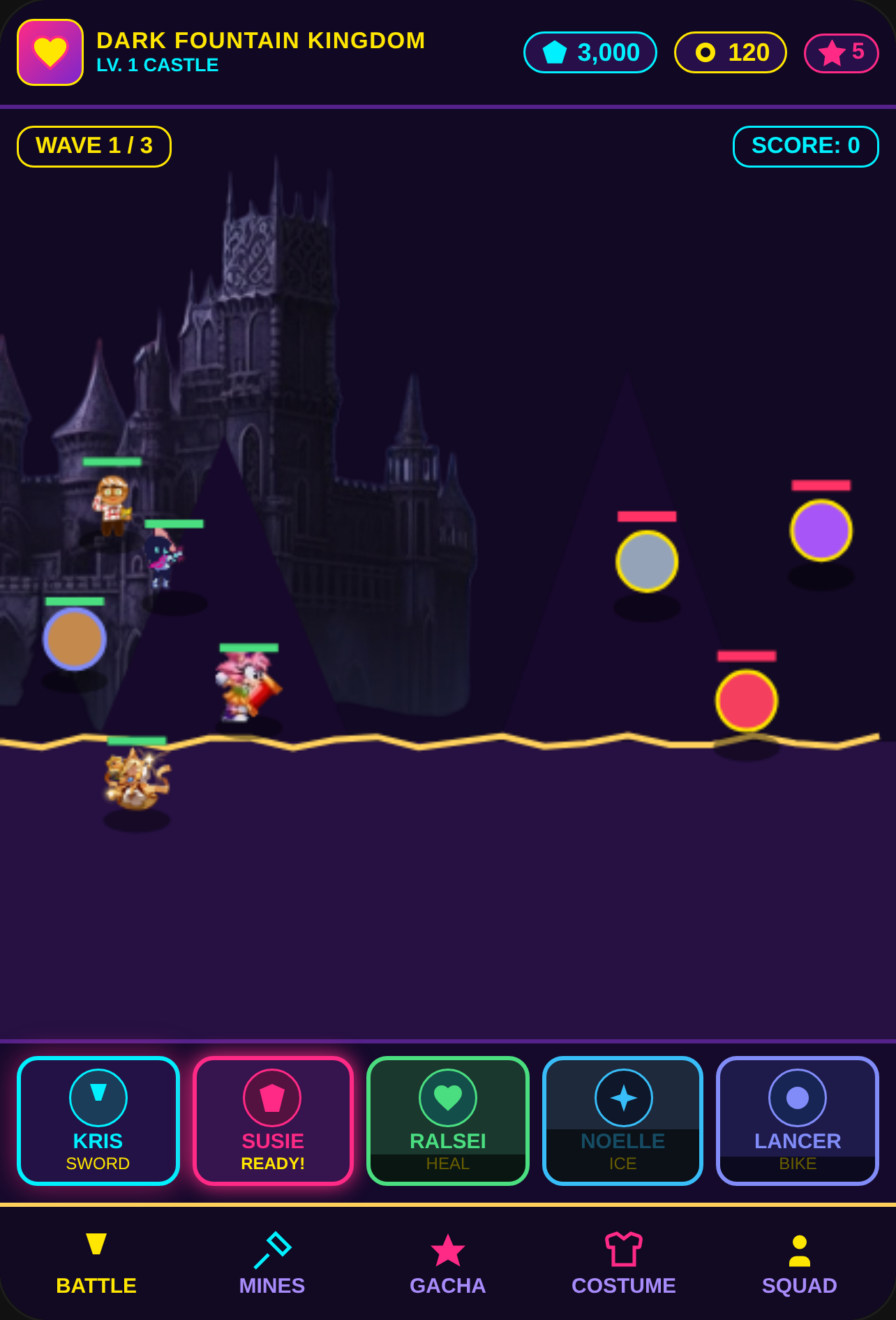 Kingdom of the Dark Fountain: Cookie Run x Deltarune cover