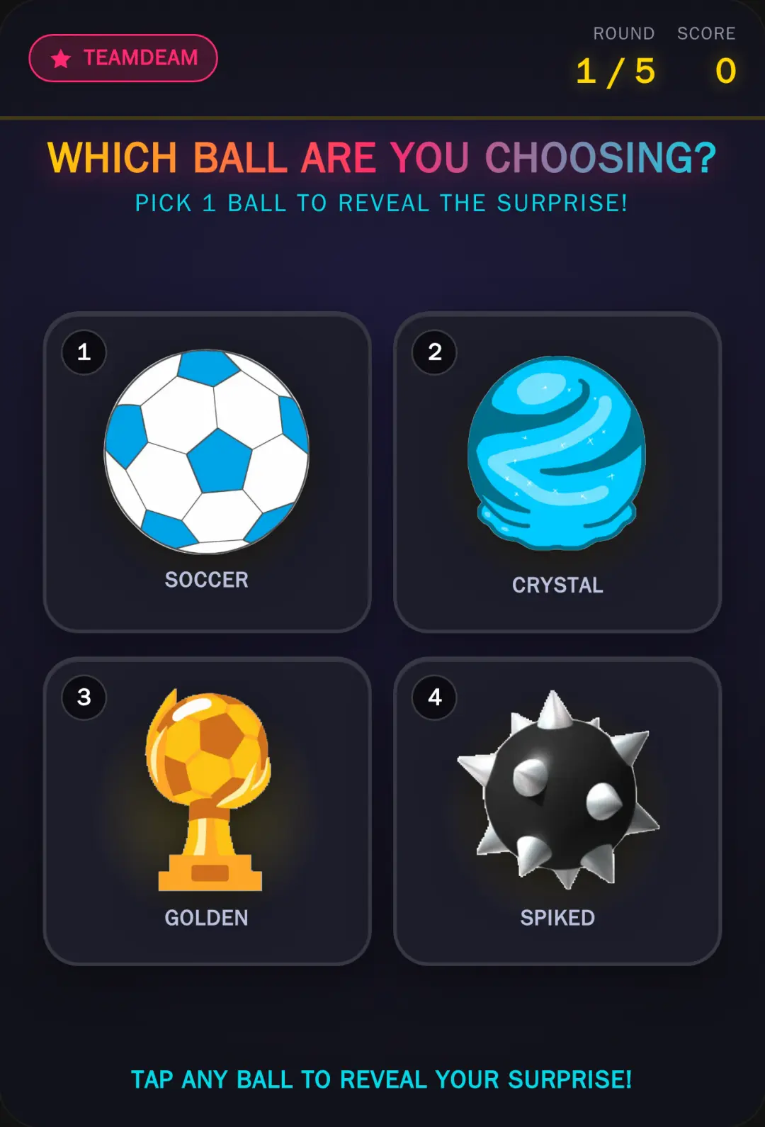 Which Ball Are You Choosing? cover