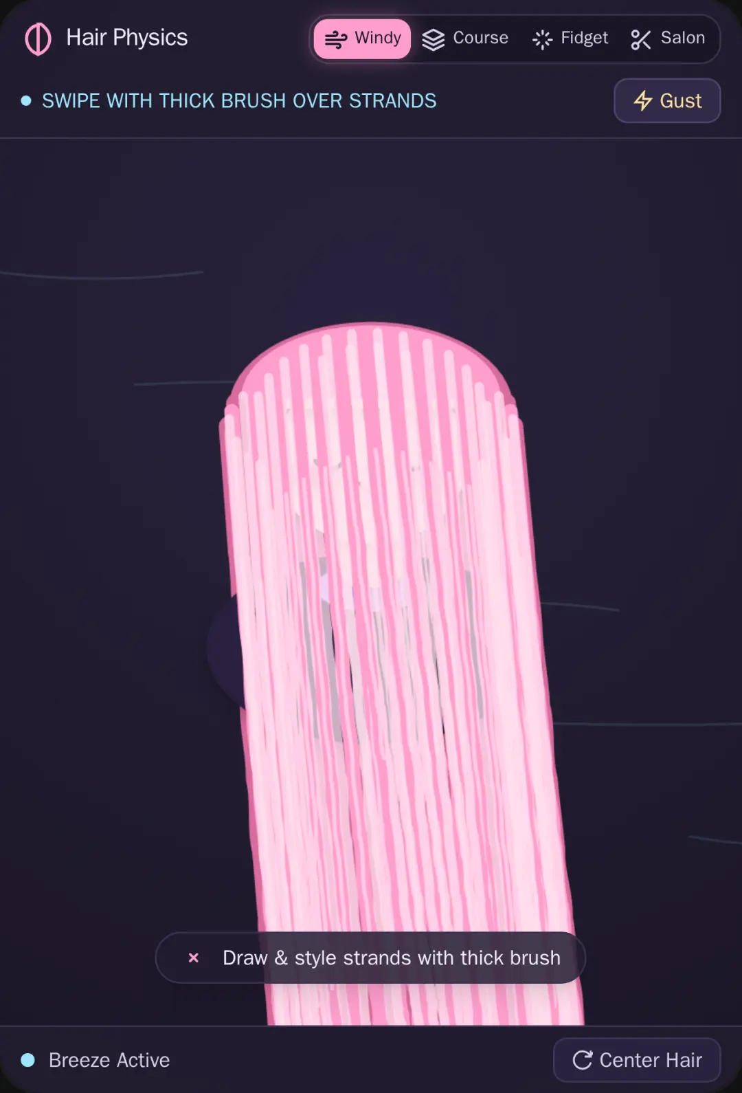Hair Physics Sandbox cover
