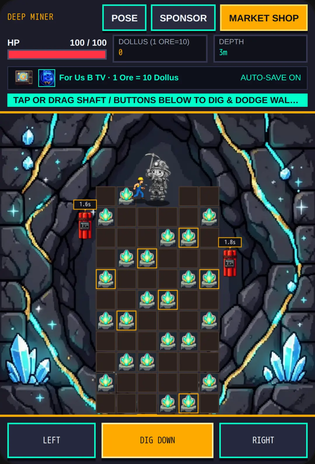 Deep Miner: Dollus Rush cover