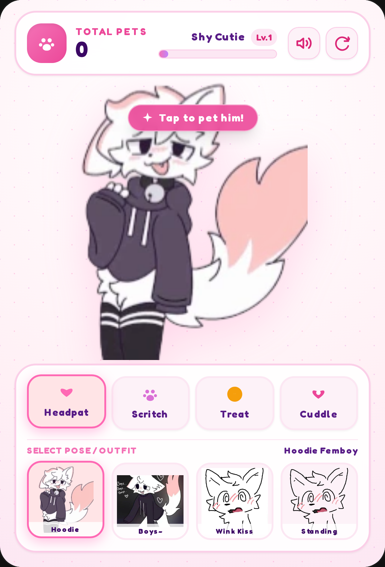 Pet Boykisser - UWU Petting Toy cover