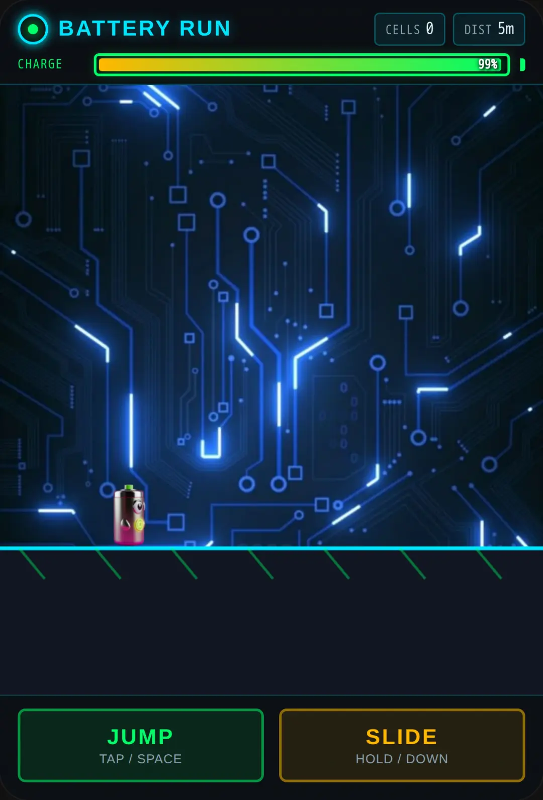 Battery Run cover