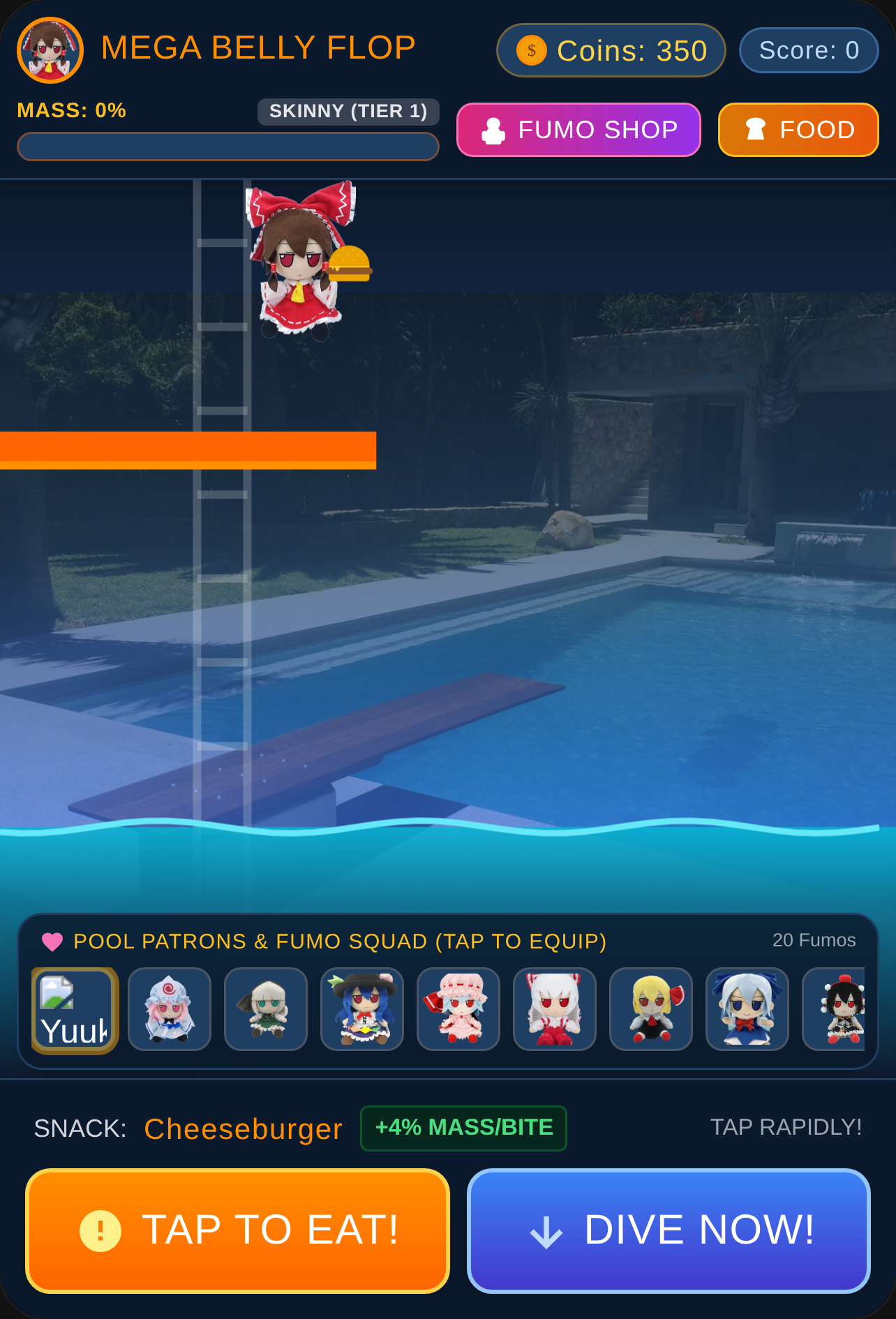 Mega Belly Flop: Pool Titan cover