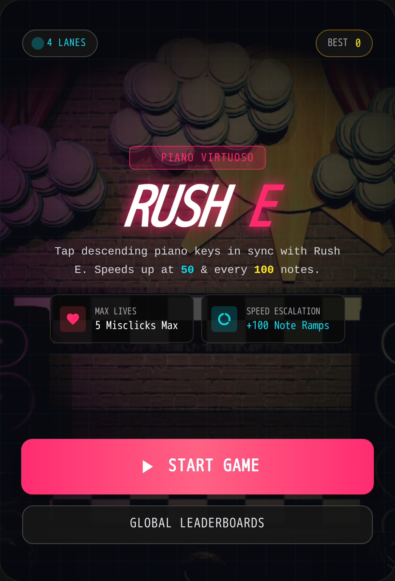 Rush E - Cyber Piano Virtuoso cover