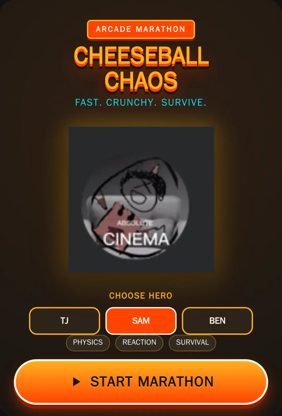 Cheeseball Chaos - Arcade Marathon cover