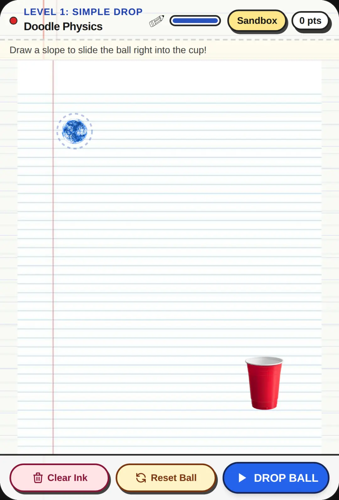 Doodle Physics: Cup Drop cover