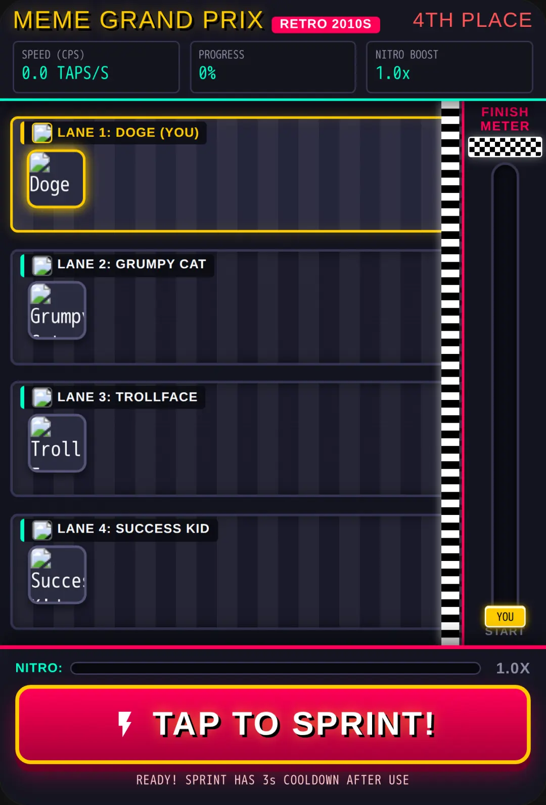 Meme Race cover