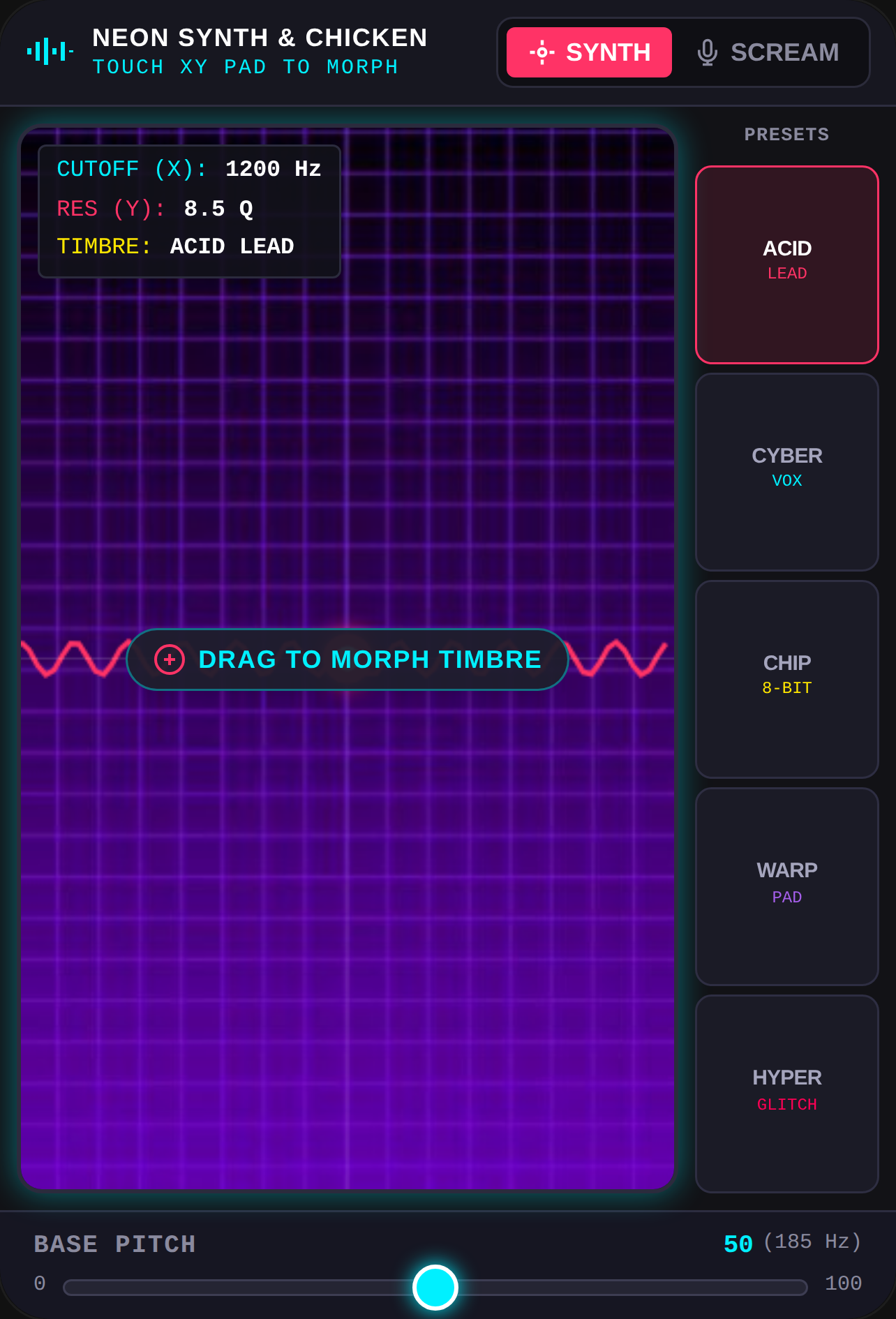 Neon Synth cover