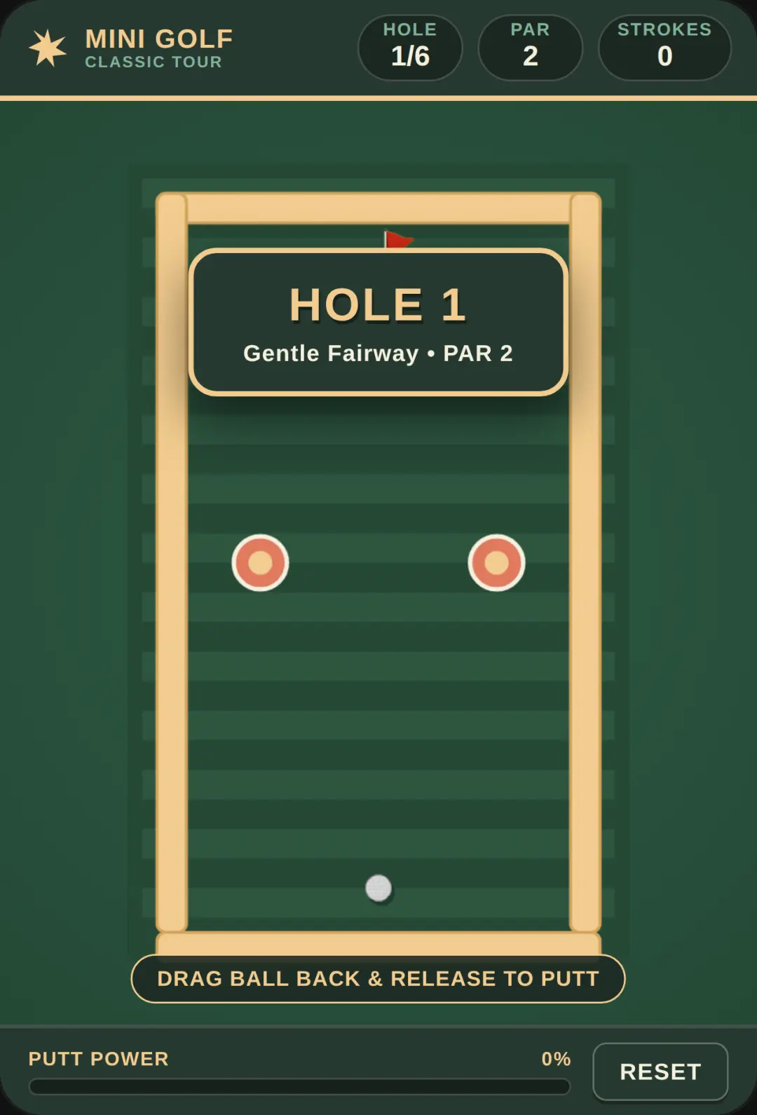 Mini Golf Retro Classic cover