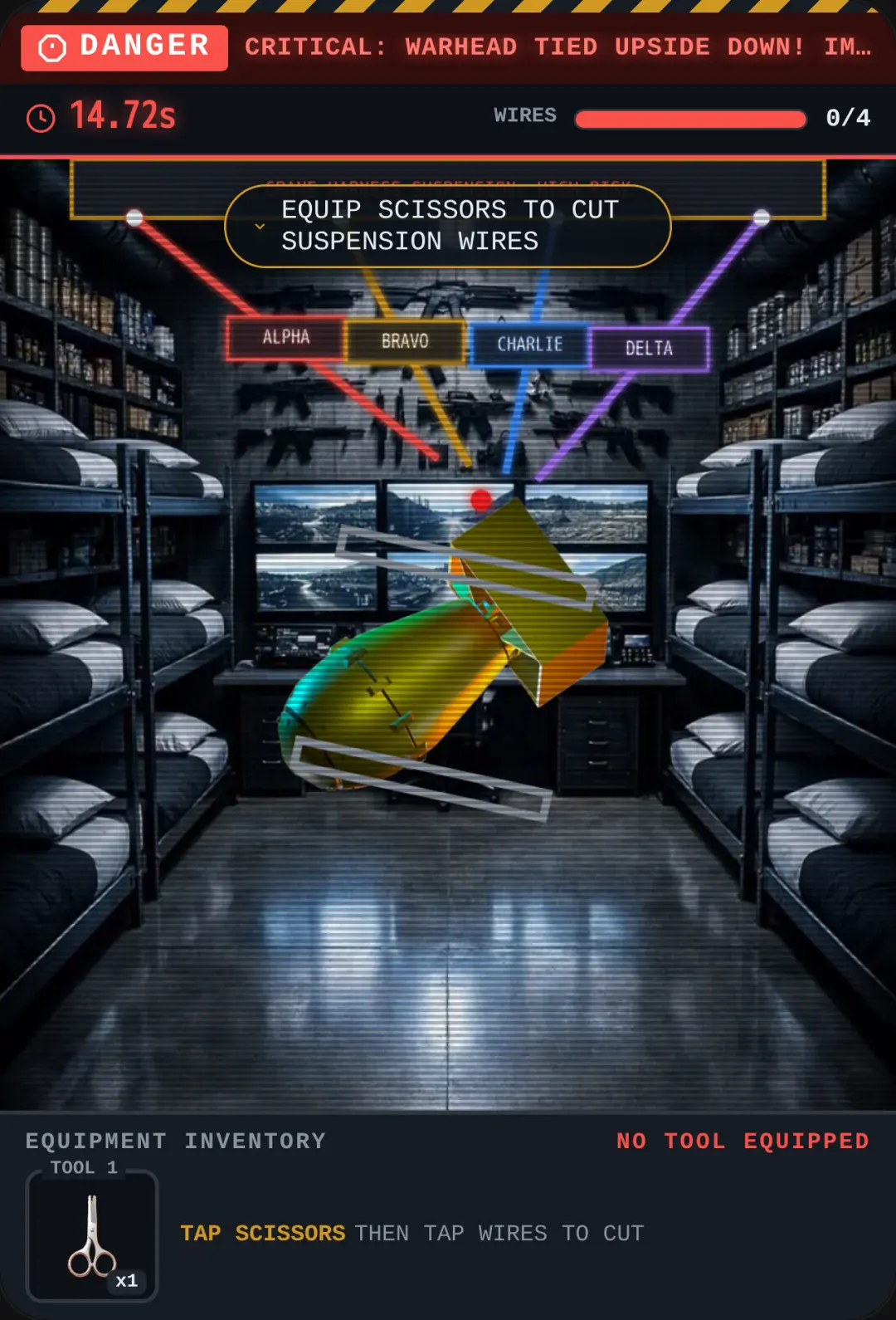 Upside-Down Nuke Defusal cover