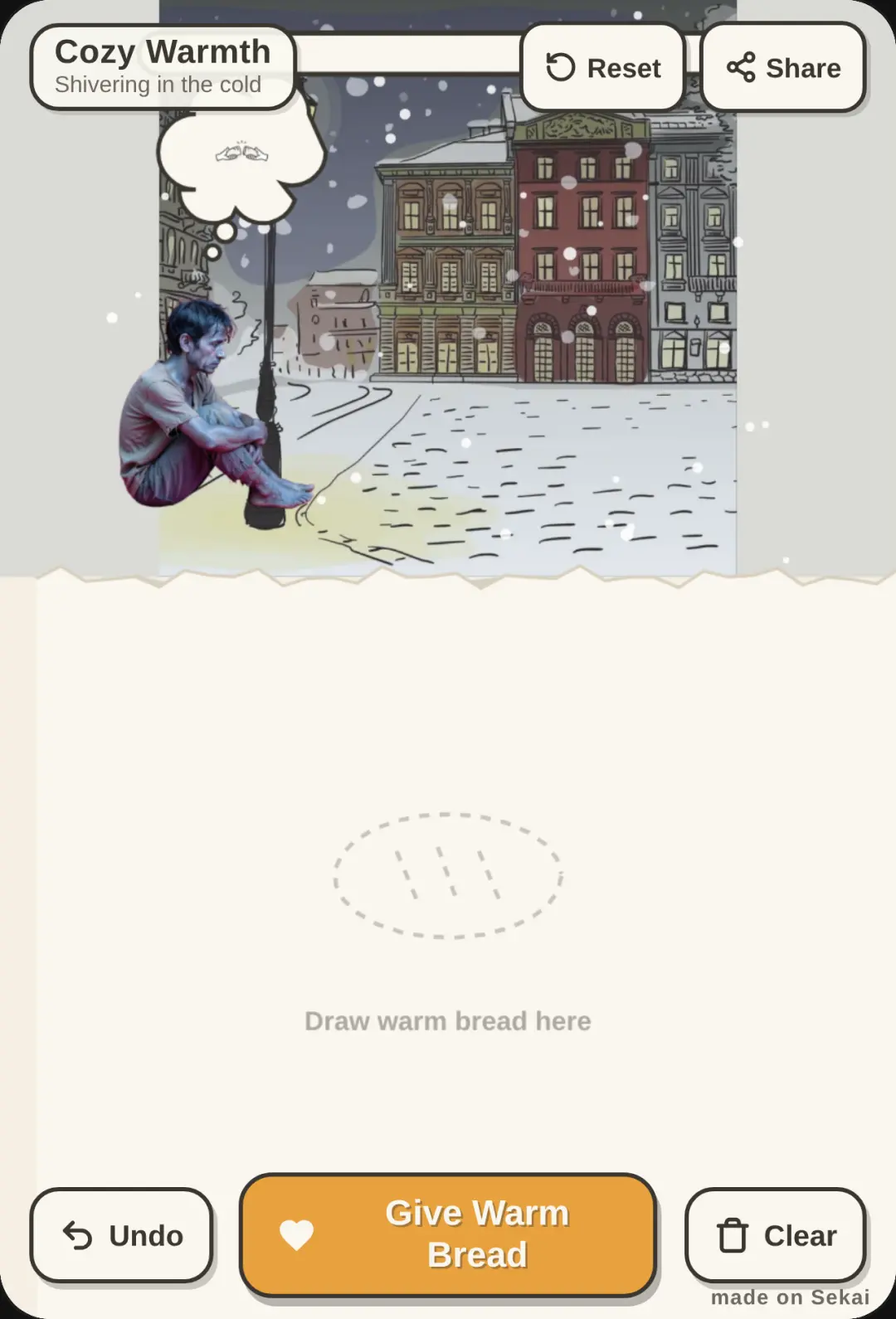 Cozy Warmth - Draw for a Friend cover
