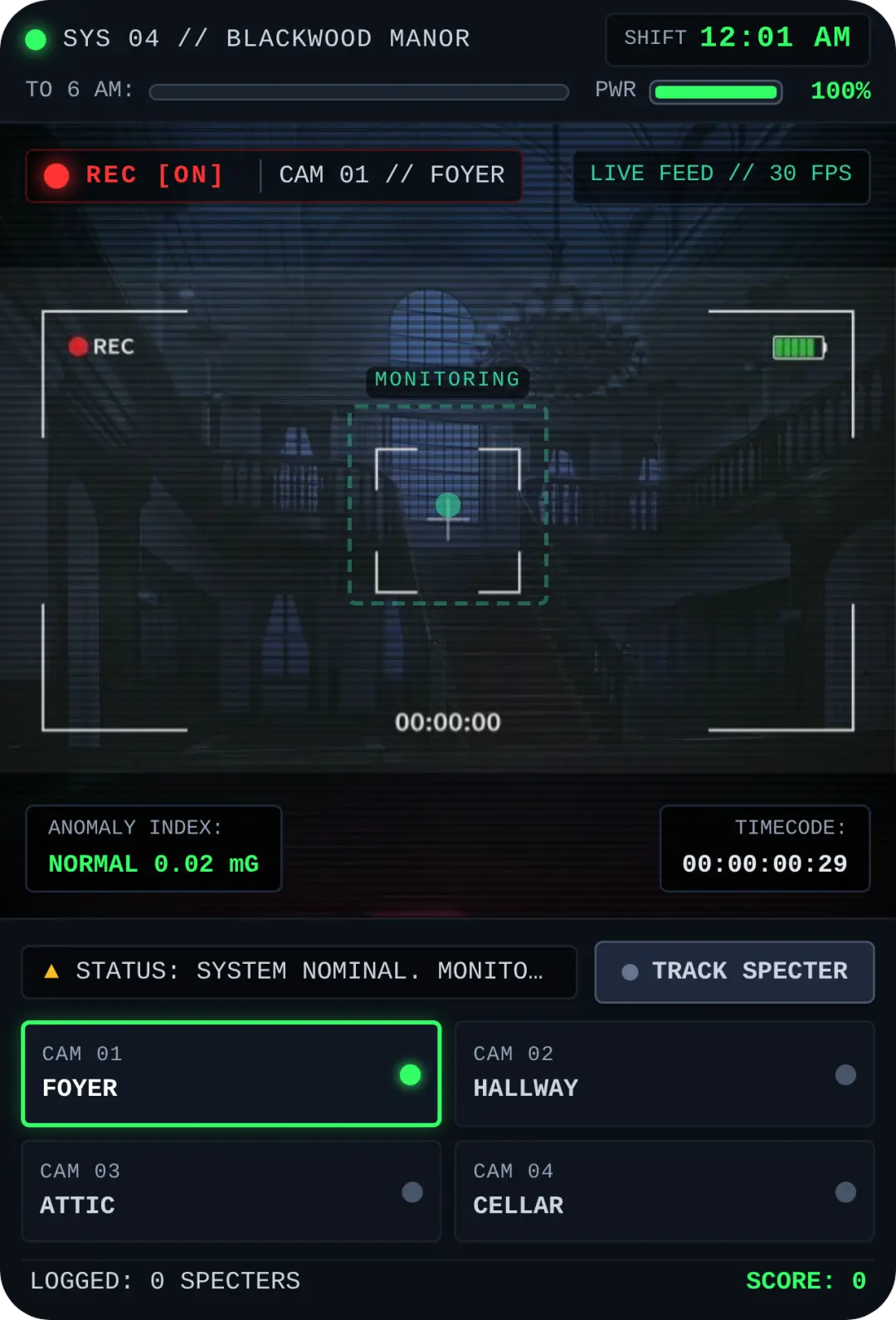 Blackwood Manor - Surveillance Simulator cover
