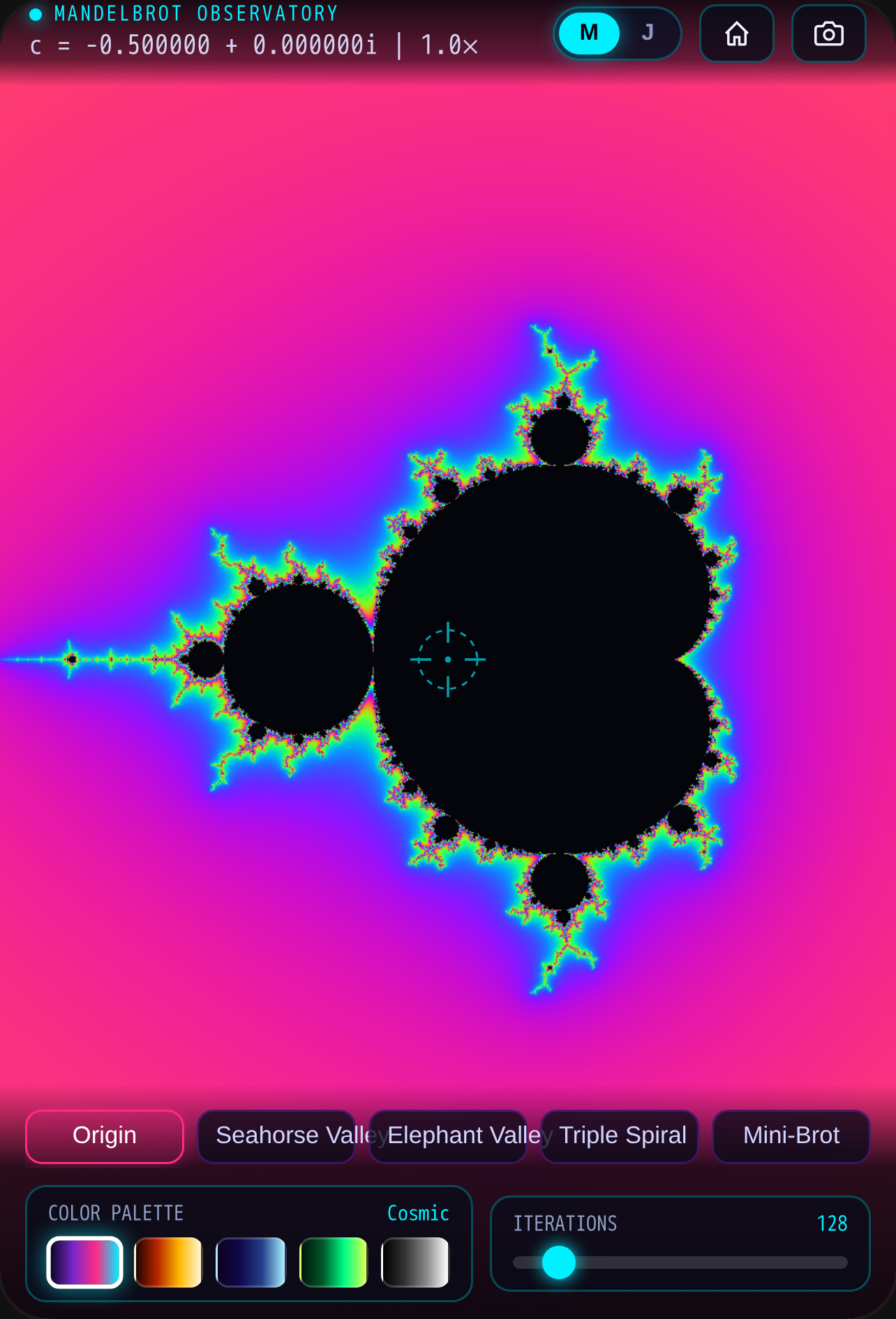 Cosmic Mandelbrot Observatory cover