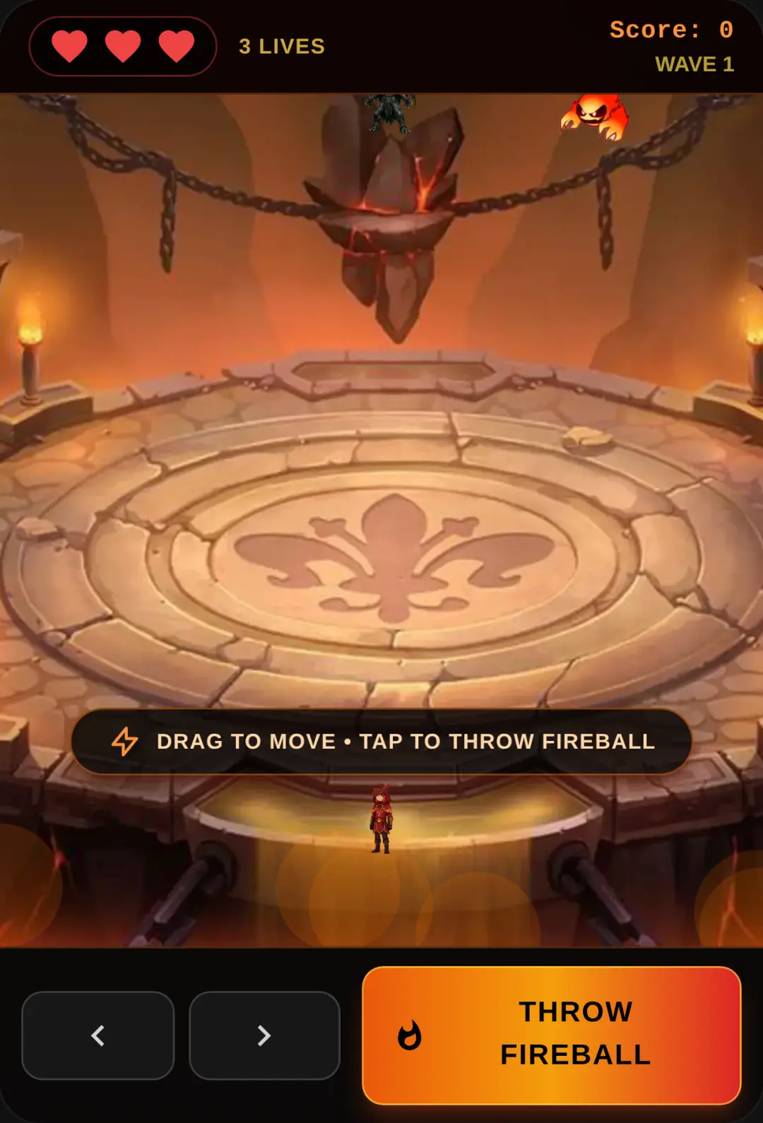 Fireball Arena - Dodge & Throw cover