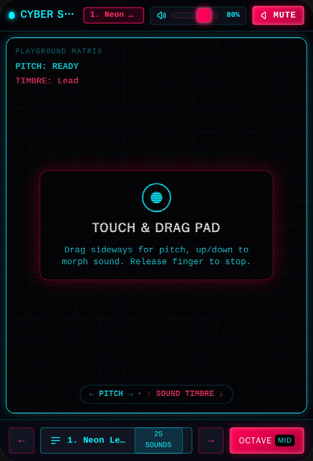 CYBER-SYNTH PAD cover