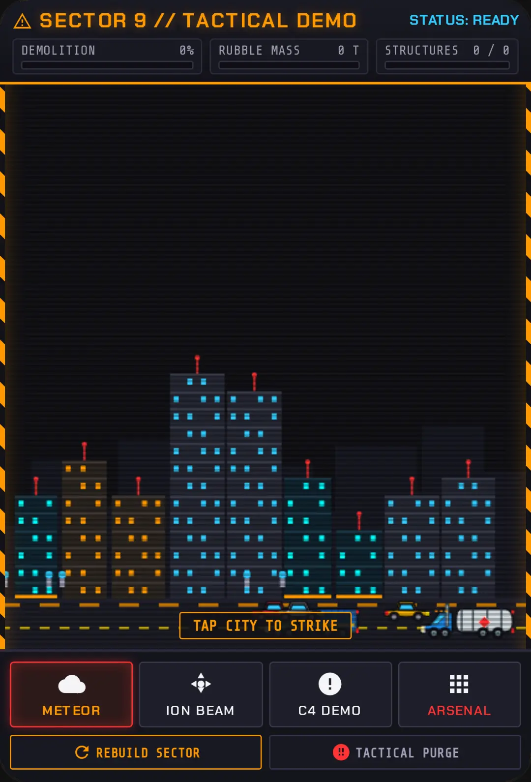 SECTOR DEMOLITION // URBAN HAZARD SANDBOX cover