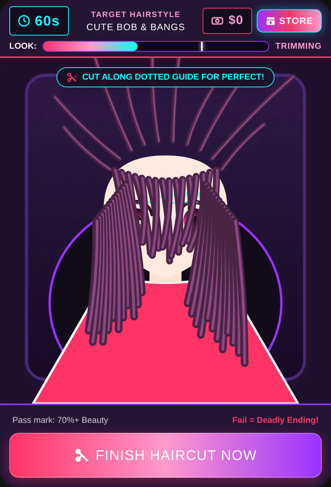 Anime Hair Salon - Cut or Die cover