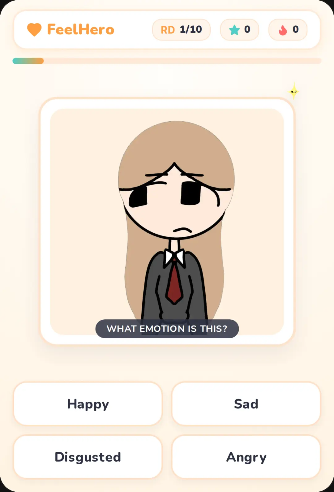 FeelHero - Emotion Guessing Game cover