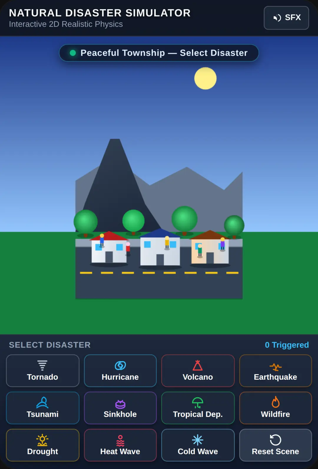 Natural Disaster Simulator cover