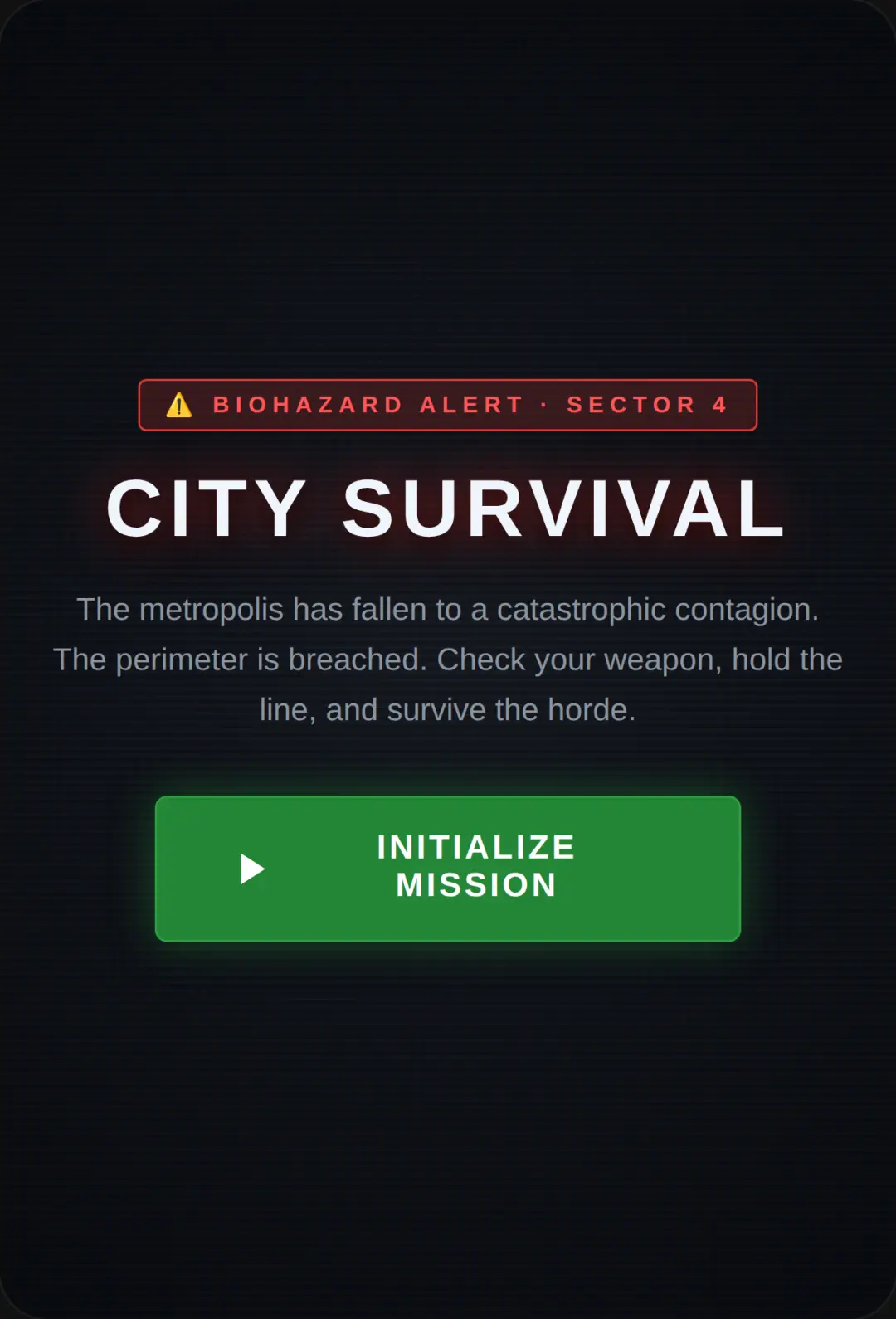 City Zombie Survival cover