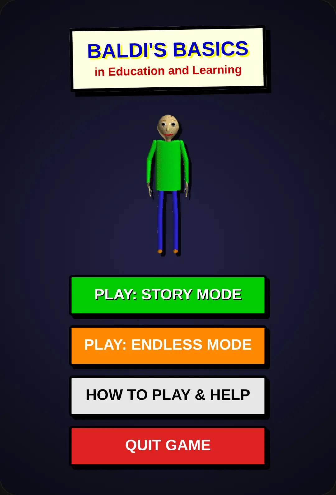Baldi's Basics in Education and Learning cover