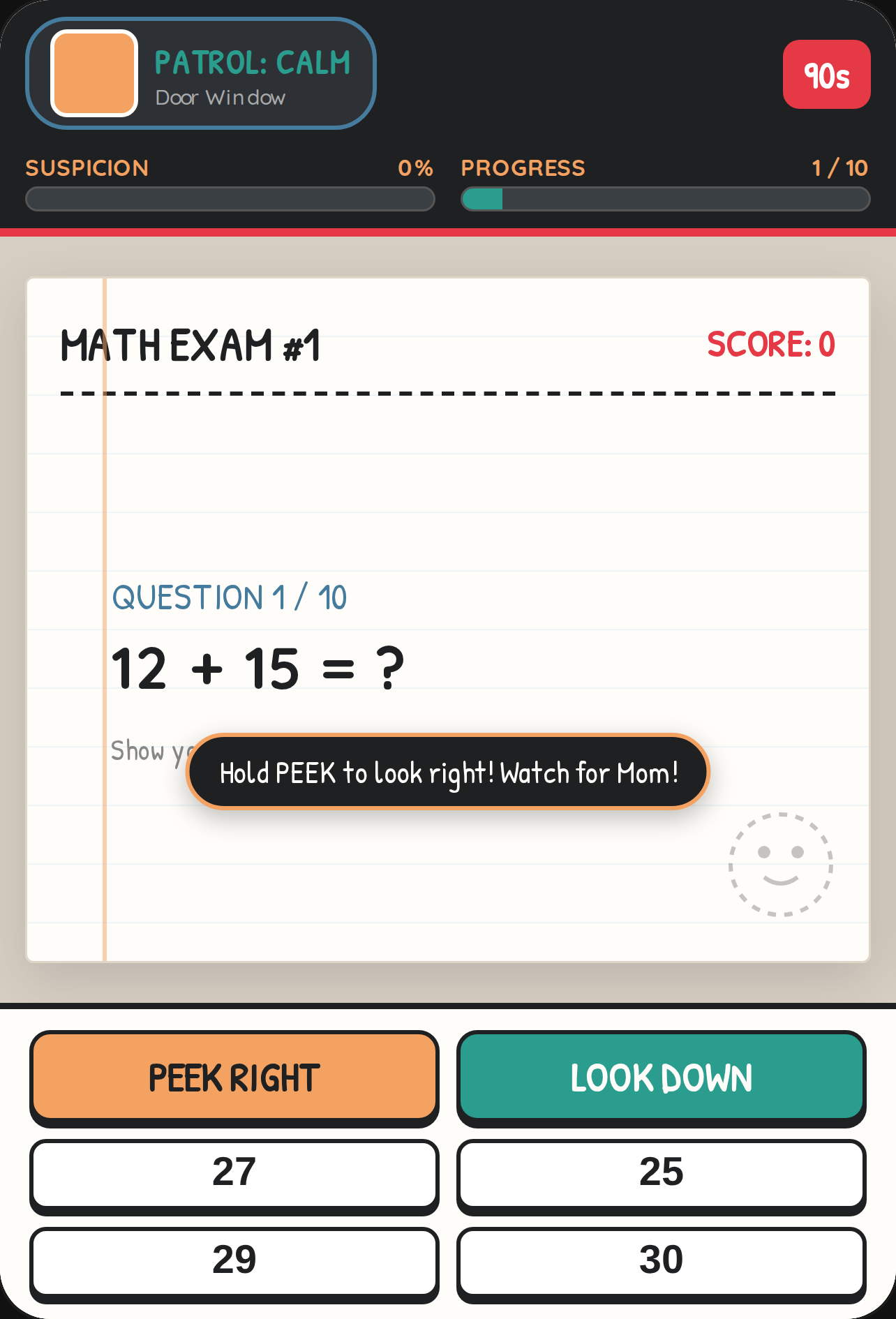 Math Exam Stealth Cheat cover