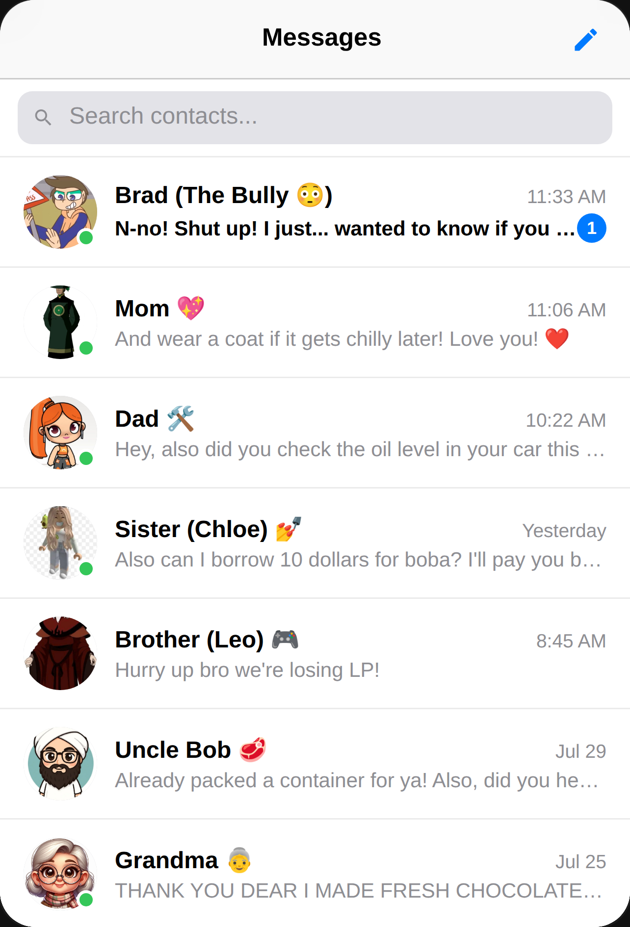 iMessage Texting Simulator cover