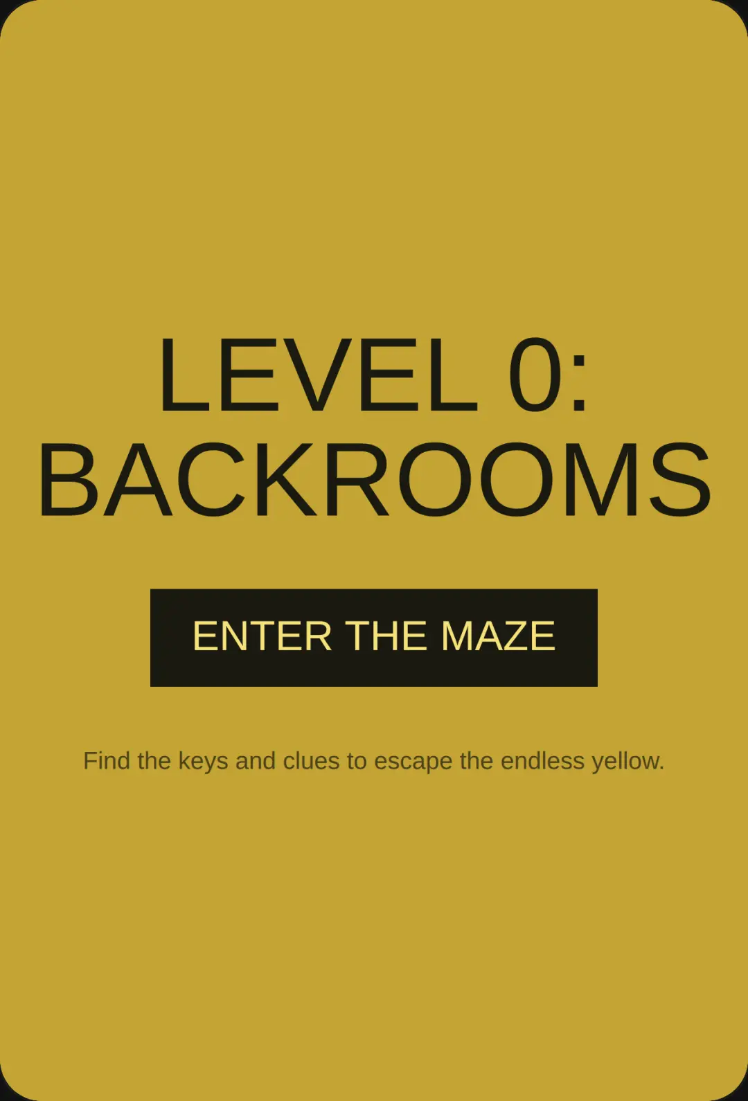 LEVEL 0: BACKROOMS cover