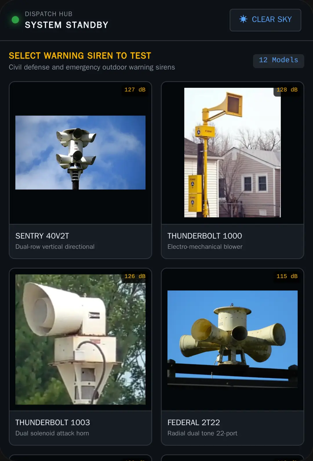 Tornado Siren Testing Simulator cover