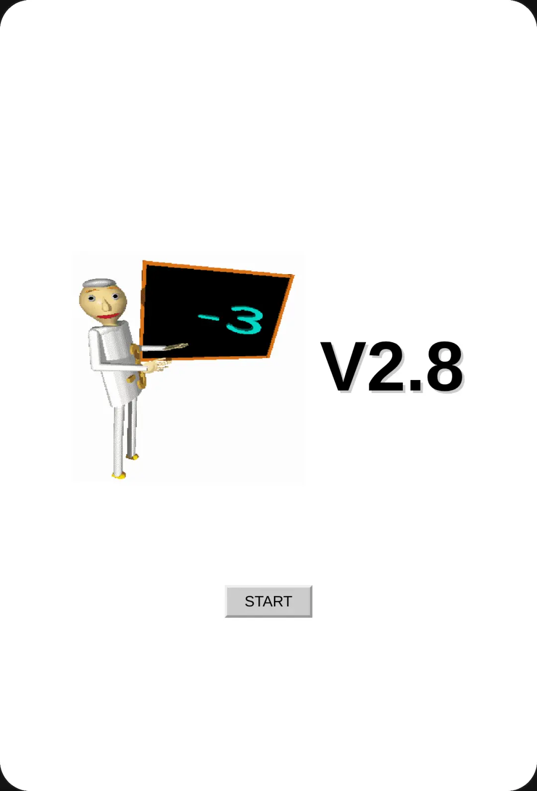 Baldi's Basics -3 Mod (Oh no my snowman melted update) cover