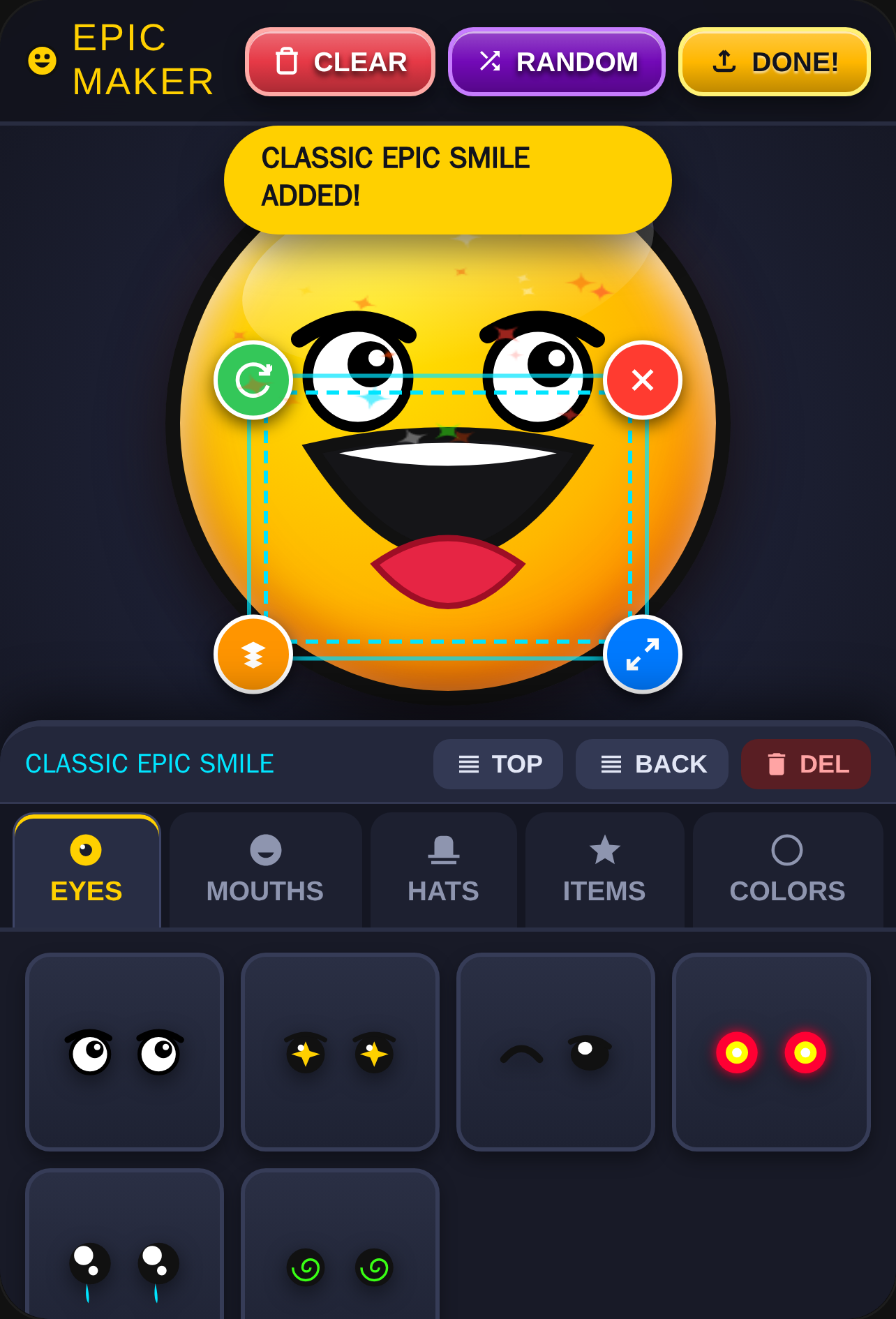 Epic Face Creator cover